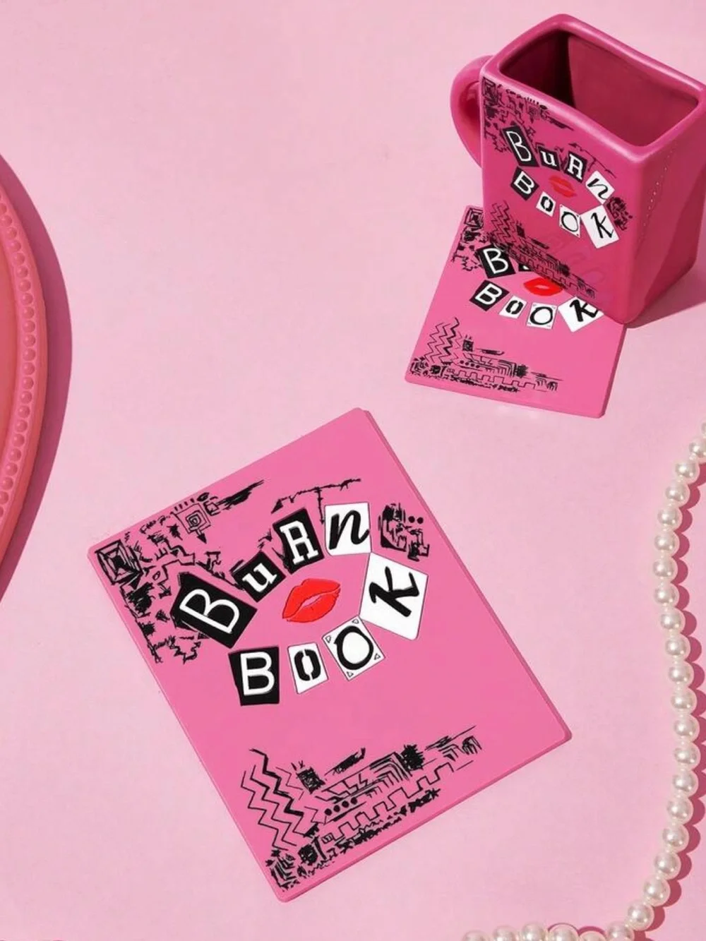 New mean girls burn book coasters 1pc